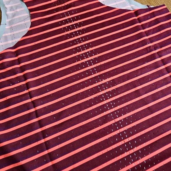 Nike Aeroswift Running Racing Singlet Tank Top Dri-Fit ADV Red Orange Medium M - Picture 16 of 17